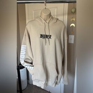 Beige Justin Bieber Purpose Tour Hoodie